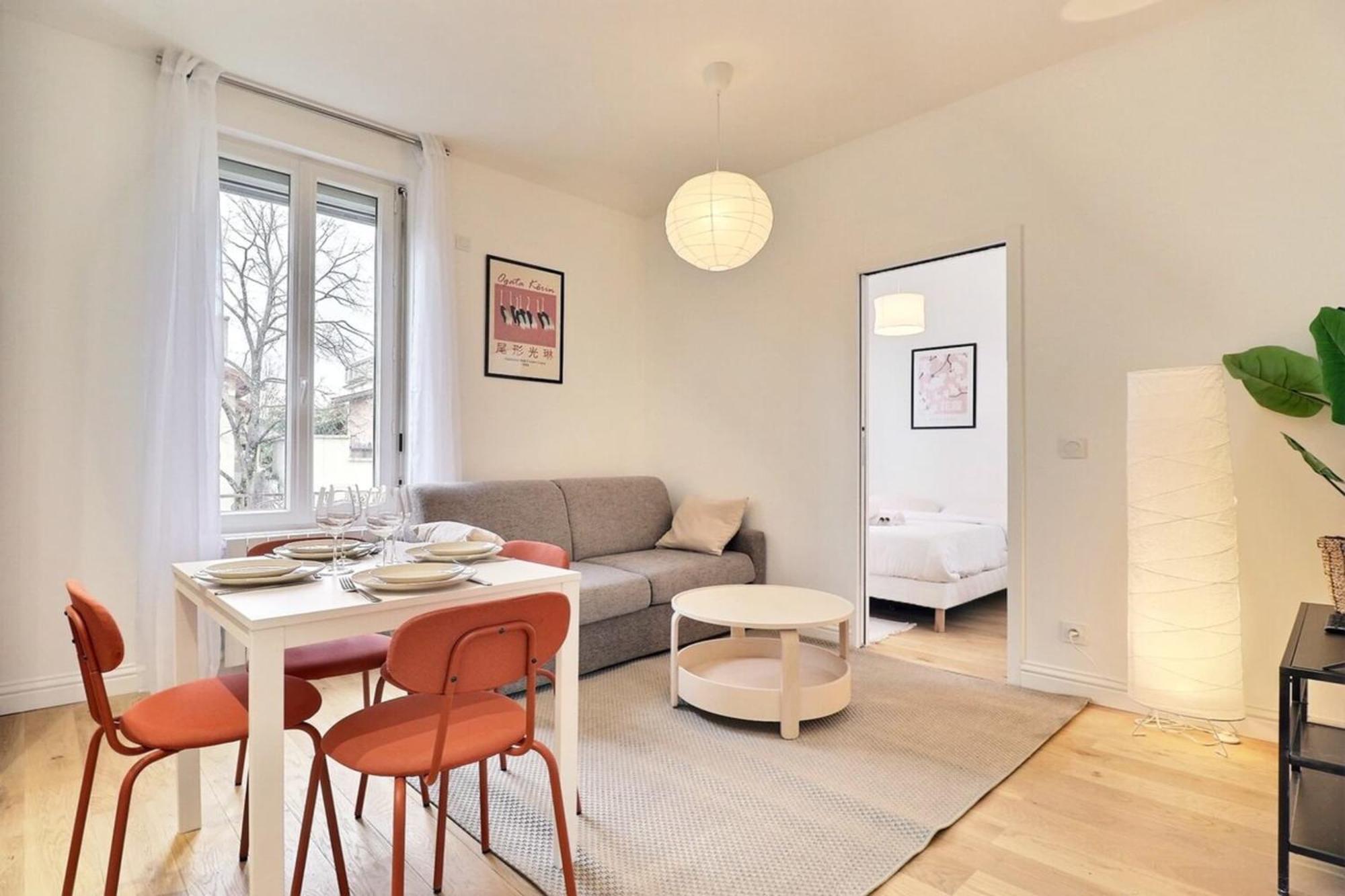 L'Origami - Lovely Newly Renovated Apartment With Garage - Villeurbanne Exterior photo